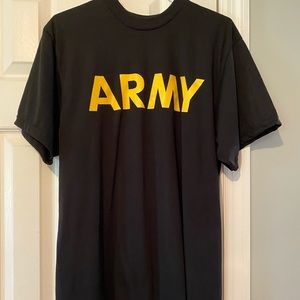 Army PT short Sleeve Shirt size Medium